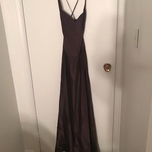 Brown Prom Dress